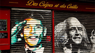 Le street Art, l'art de rue à PARIS